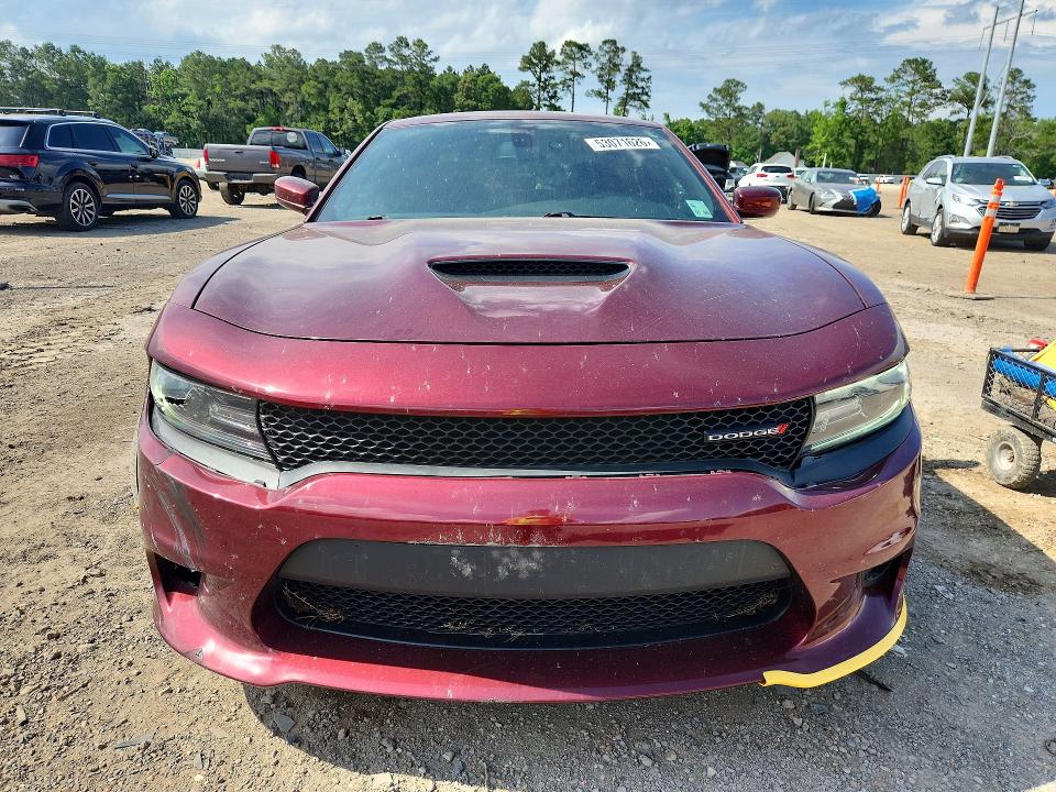 2019 Dodge Charger VIN 2C3CDXCT8KH541994 COPART salvage auction — FRONT END, La - Cert Of Title-Salvage, sold $8,600 on 2026-07-02 (photo 5)