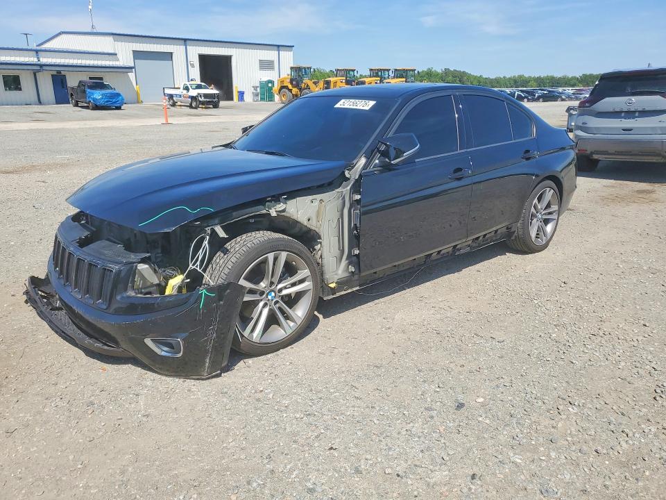 2014 BMW 3er VIN WBA3A5G53ENP30100 COPART salvage auction — FRONT END, Nc - Salvage Certificate Of Title, sold $225 on 2026-07-27 (photo 1)