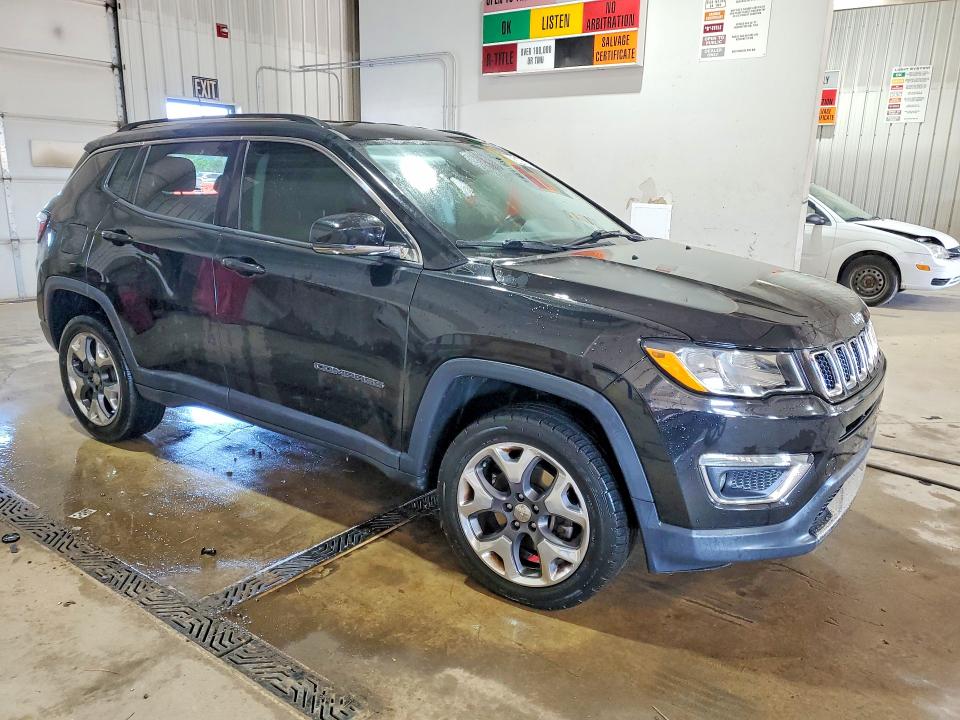 2018 Jeep Compass VIN 3C4NJDCB7JT255563 COPART salvage auction — NORMAL WEAR, IN - CERTIFICATE OF TITLE, sold $4,250 on 2026-07-09 (photo 4)