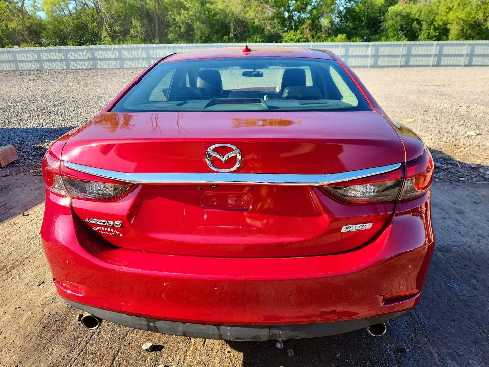 2015 Mazda 6 VIN JM1GJ1V52F1185094 COPART salvage auction — FRONT END, Wi - Junked Vehicle Bill Of Sale, sold $375 on 2026-07-13 (photo 6)