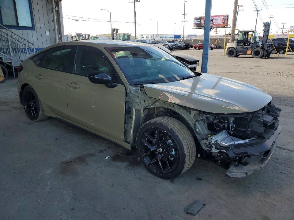 2026 Honda VIN 19XFL2H82TE014209 COPART salvage auction — FRONT END, Ca - Salvage Certificate, sold $13,100 on 2026-07-02 (photo 4)