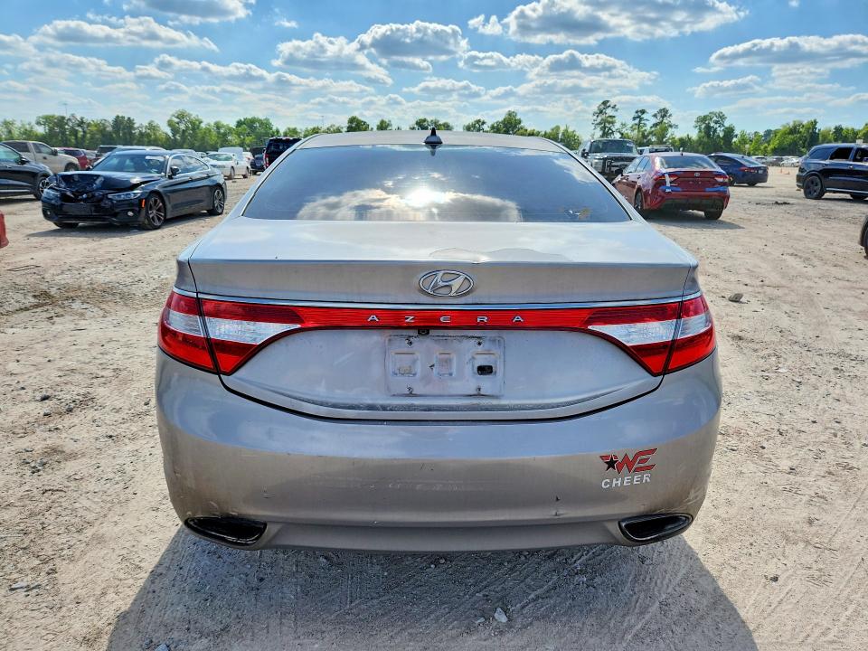 2014 Hyundai Azera VIN KMHFG4JG2EA349263 COPART salvage auction — FRONT END, Tx - Salvage Vehicle Title, sold $150 on 2026-07-24 (photo 6)