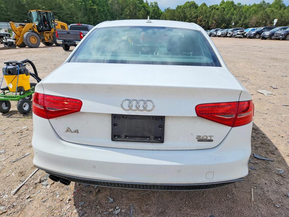 2015 Audi A4 VIN WAUFFAFL7FN037507 COPART salvage auction — FRONT END, Va - Cert Of Title - Salvage, sold $1,450 on 2026-07-13 (photo 6)