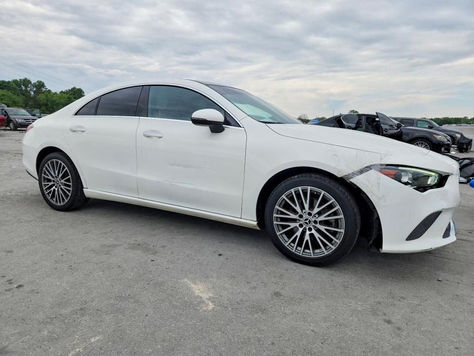 2021 Mercedes-benz Cla-class VIN W1K5J4HB4MN148232 COPART salvage auction — FRONT END, AL - CERTIFICATE OF TITLE, sold $18,100 on 2026-07-29 (photo 4)