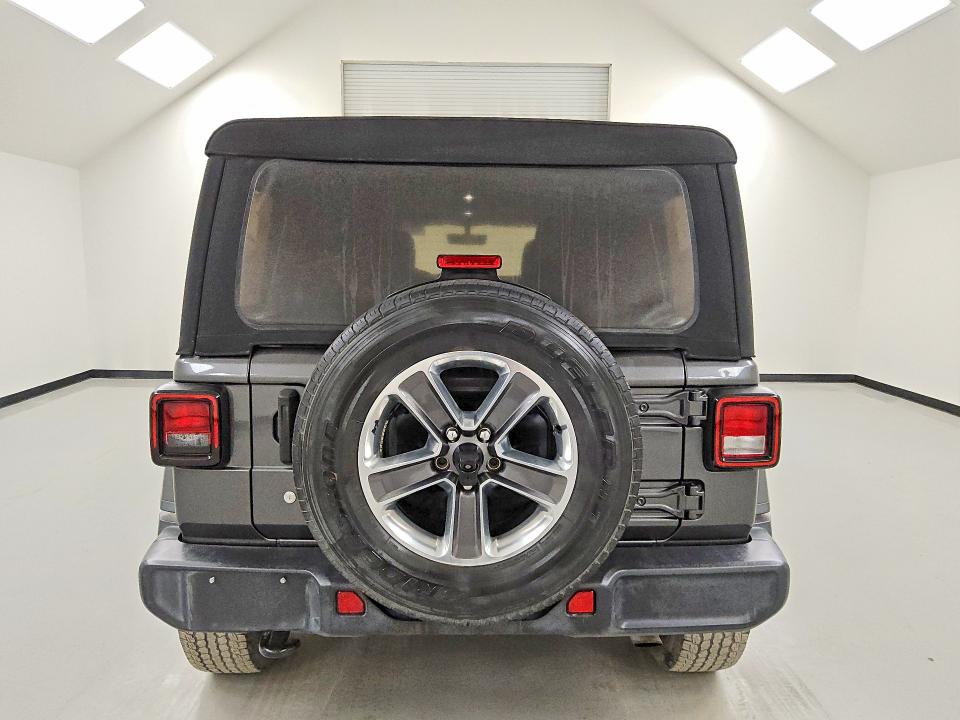 2018 Jeep Wrangler unlimited VIN 1C4HJXENXJW331311 COPART salvage auction — MECHANICAL, Tx - Certificate Of Title, sold $9,200 on 2026-07-02 (photo 6)