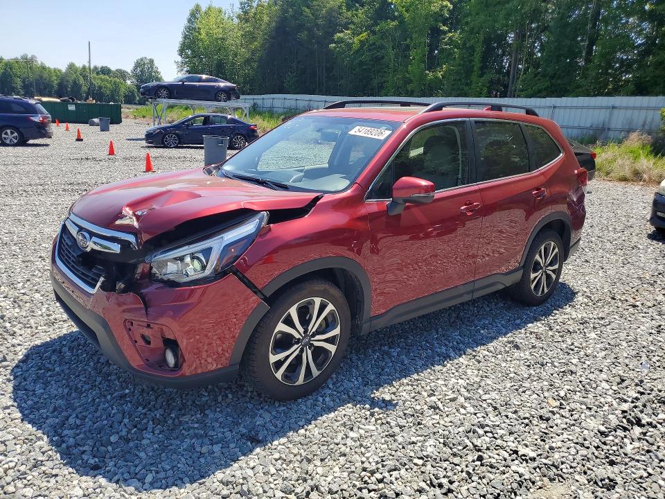 2019 Subaru Forester VIN JF2SKAUC0KH575590 COPART salvage auction — FRONT END, Nc - Salvage Certificate Of Title, sold $6,900 on 2026-07-08 (photo 1)
