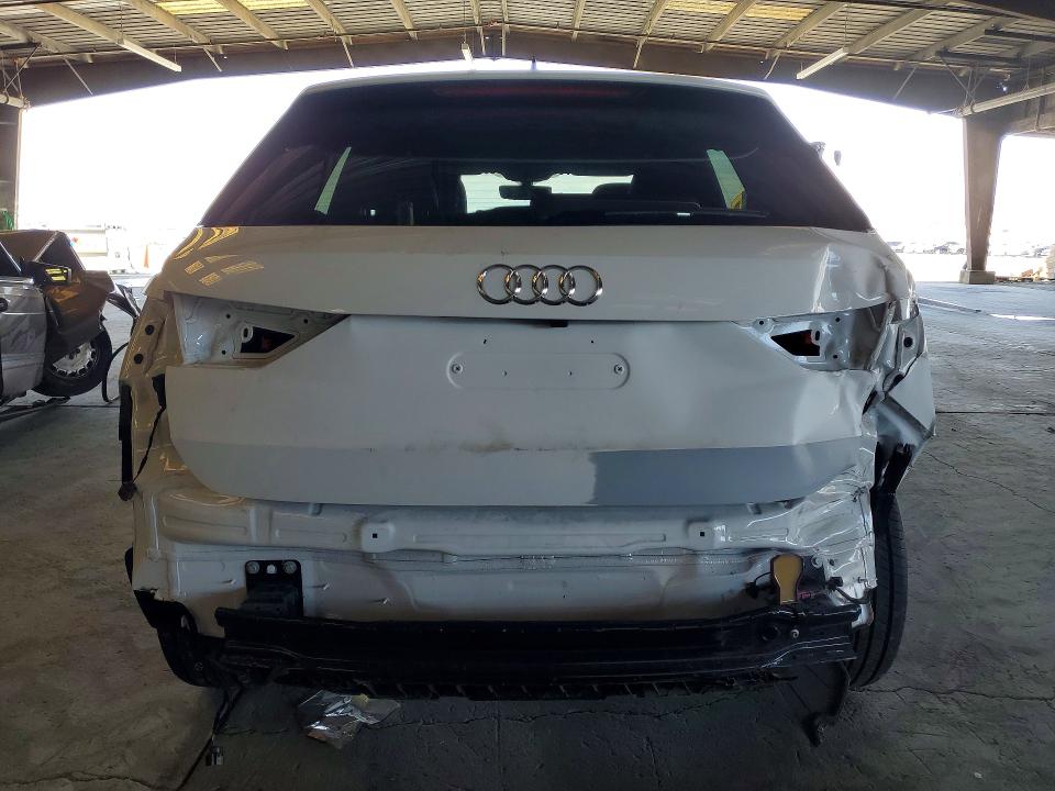 2024 Audi Q3 VIN WA1DECF34R1054232 COPART salvage auction — REAR END, Ca - Salvage Certificate, sold $7,800 on 2026-07-30 (photo 6)