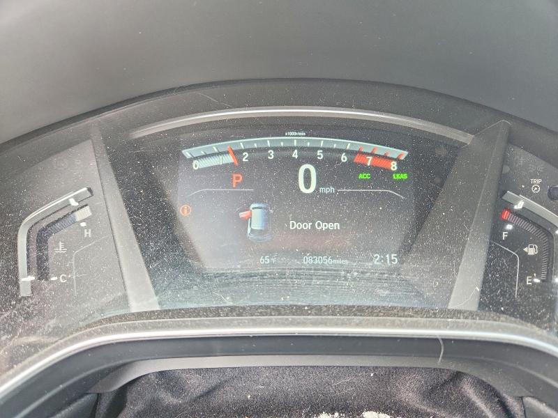 2018 Honda Cr-v VIN 7FARW2H58JE047172 COPART salvage auction — REAR END, Va - Cert Of Title - Salvage, sold $6,200 on 2026-07-08 (photo 9)