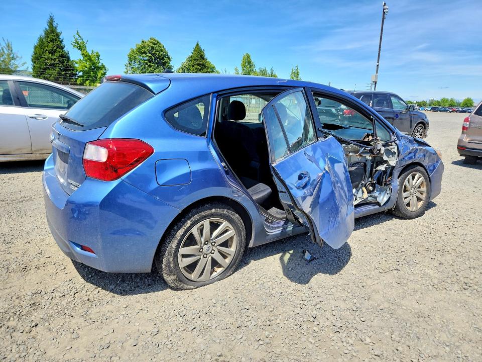 2015 Subaru Impreza VIN JF1GPAC61FH259144 COPART salvage auction — SIDE, Or - Salvage Title Certificate, sold $900 on 2026-09-01 (photo 3)