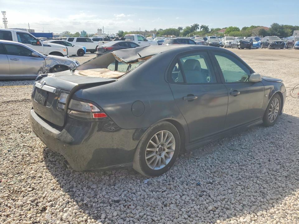 2011 Saab 9-3 VIN YS3FC4CYXB1302248 COPART salvage auction — ROOF, Fl - Cert Of Title Slvg Rebuildable, sold $350 on 2026-07-28 (photo 3)