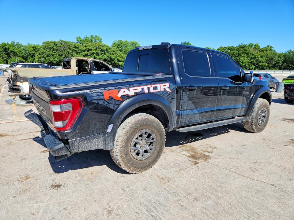 2023 Ford F-150 VIN 1FTFW1RJ4PFC92687 COPART salvage auction — REAR END, Ok - Cert Of Title-Salvage, sold $80,500 on 2026-07-30 (photo 3)