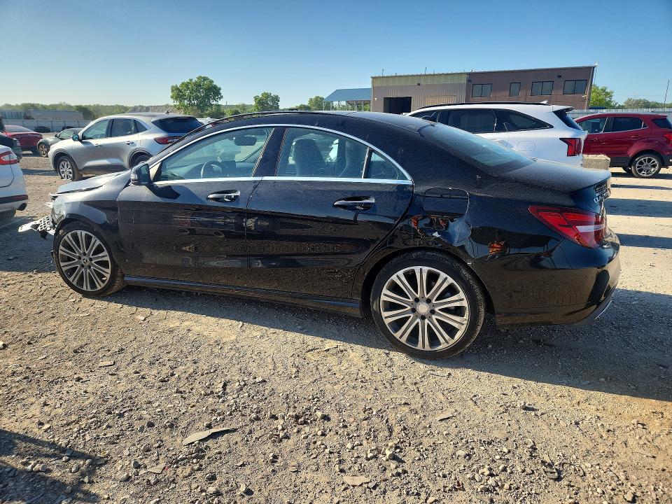 2018 Mercedes-benz Cla-klasse VIN WDDSJ4GB4JN658970 COPART salvage auction — FRONT END, IL - SALVAGE CERTIFICATE, sold $8,300 on 2026-08-04 (photo 2)