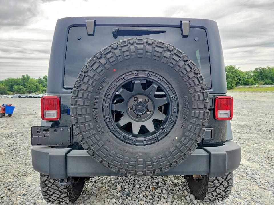 2017 Jeep Wrangler / VIN 1C4BJWDG4HL597700 COPART salvage auction — FRONT END, Ga - Cert Of Title-Salvage, sold $8,300 on 2026-07-09 (photo 6)