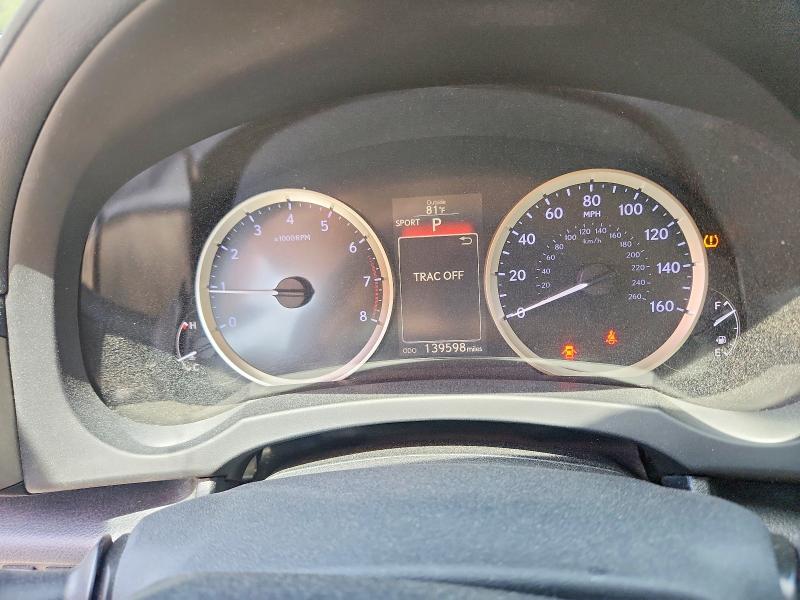 2014 Lexus Is VIN JTHBF1D20E5007127 COPART salvage auction — FRONT END, Nc - Salvage Certificate Of Title, sold $175 on 2026-07-15 (photo 9)