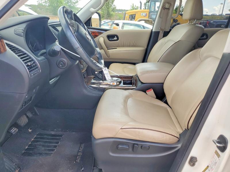 2018 Nissan Armada VIN JN8AY2NDXJ9056162 COPART salvage auction — FRONT END, Sc - Cert Of Title-Salvage, sold $5,500 on 2026-07-03 (photo 7)