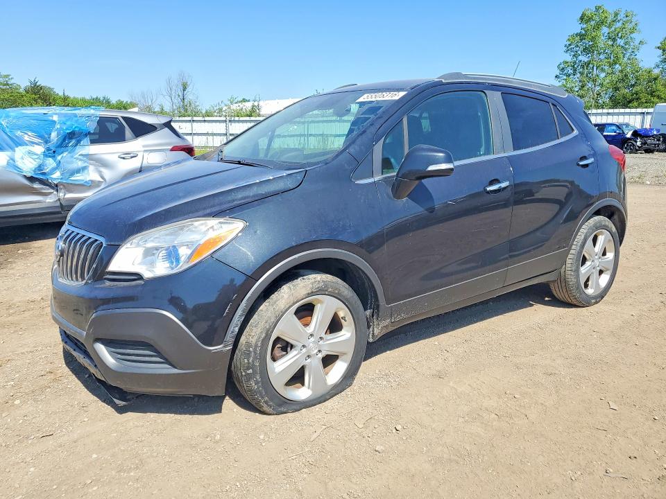 2016 Buick Encore VIN KL4CJASB9GB677538 COPART salvage auction — MECHANICAL, Oh - Certificate Of Title, sold $825 on 2026-07-30 (photo 1)