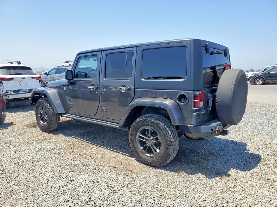 2018 Jeep Wrangler unlimited VIN 1C4BJWDG5JL851534 COPART salvage auction — MINOR DENT/SCRATCHES, Hi - Dis/Dlr/Exp Only Clean Title, sold $14,900 on 2026-07-10 (photo 2)