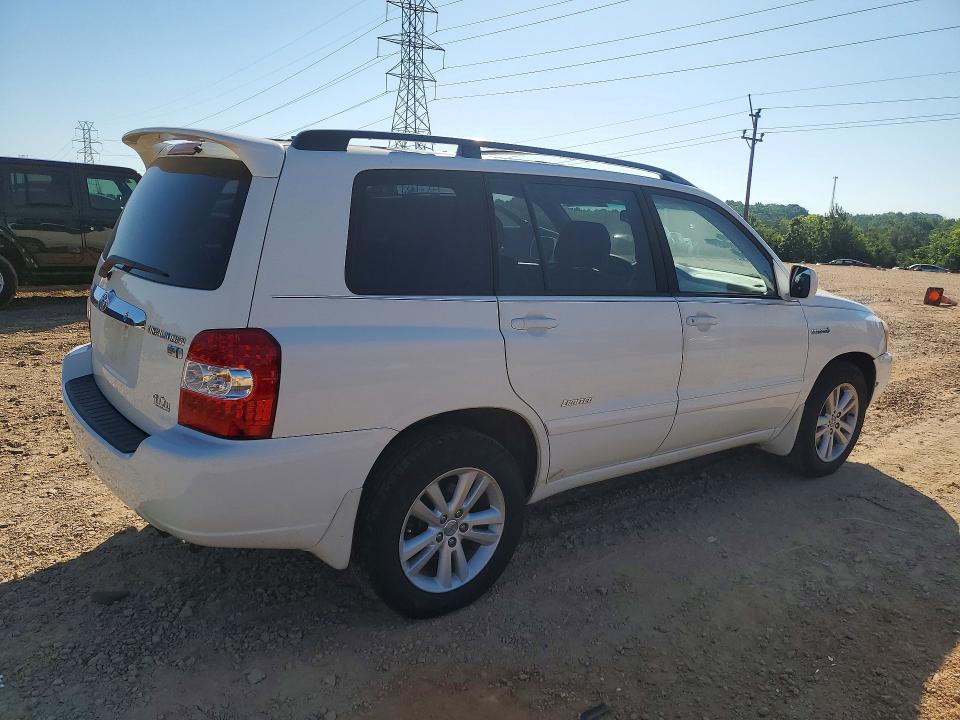 2006 Toyota Highlander VIN JTEEW21A860029290 COPART salvage auction — FRONT END, Nc - Salvage Certificate Of Title, sold $1,100 on 2026-07-06 (photo 3)