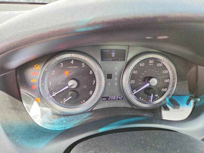 2011 Lexus Es 350 VIN JTHBK1EG8B2451603 COPART salvage auction — FRONT END, Tn - Salvage Certificate, sold $675 on 2026-07-27 (photo 9)