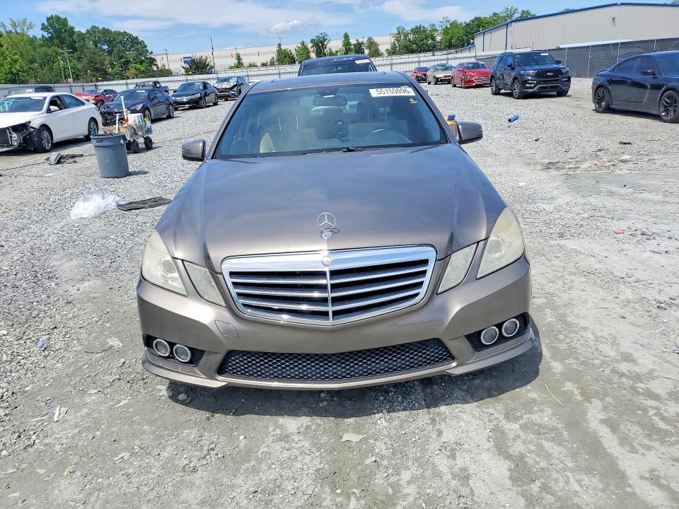 2010 Mercedes-benz E-klasse VIN WDDHF5GB8AA112858 COPART salvage auction — FRONT END, Sc - Cert Of Title-Salvage, sold $725 on 2026-07-22 (photo 5)