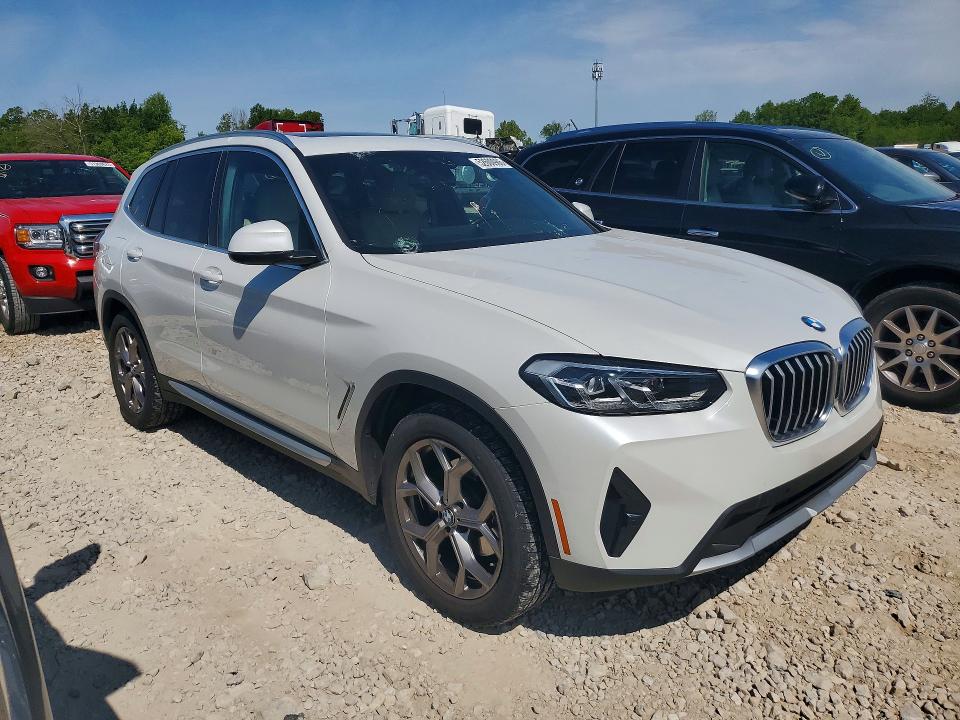 2022 BMW VIN 5UX53DP04N9J42010 COPART salvage auction — HAIL, MO - SALVAGE CERTIFICATE OF TITLE, sold $18,600 on 2026-07-13 (photo 4)