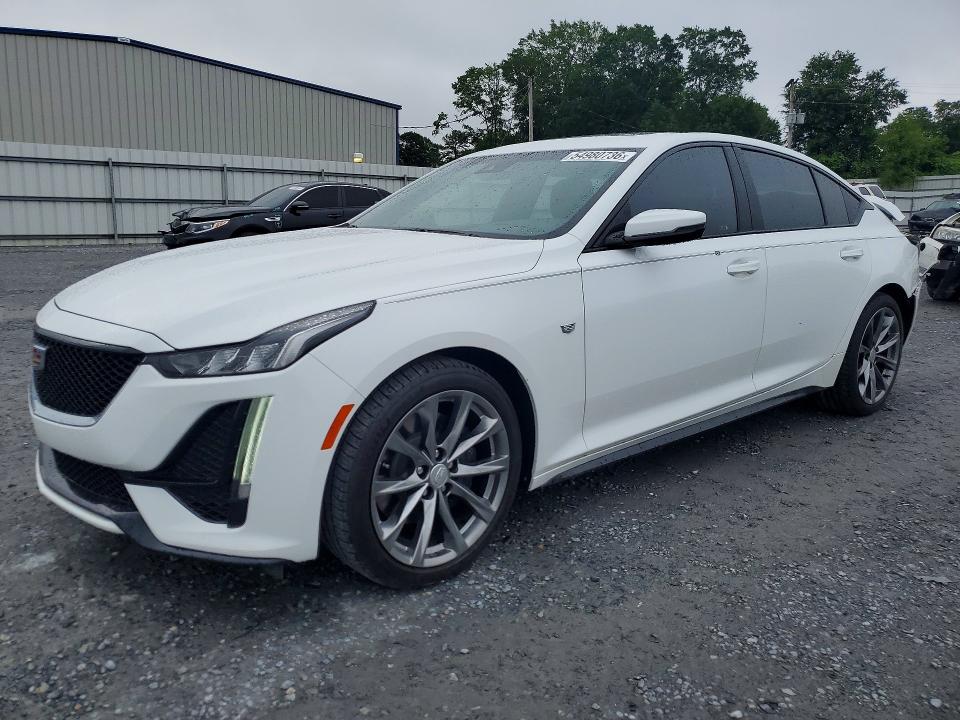 2020 Cadillac Ct5 VIN 1G6DP5RK3L0111597 COPART salvage auction — REAR END, Nc - Salvage Certificate Of Title, sold $7,700 on 2026-07-22 (photo 1)