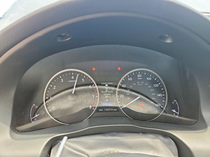 2014 Lexus VIN JTHBK1GG1E2091320 COPART salvage auction — HAIL, Tx - Certificate Of Title, sold $5,500 on 2026-07-16 (photo 9)
