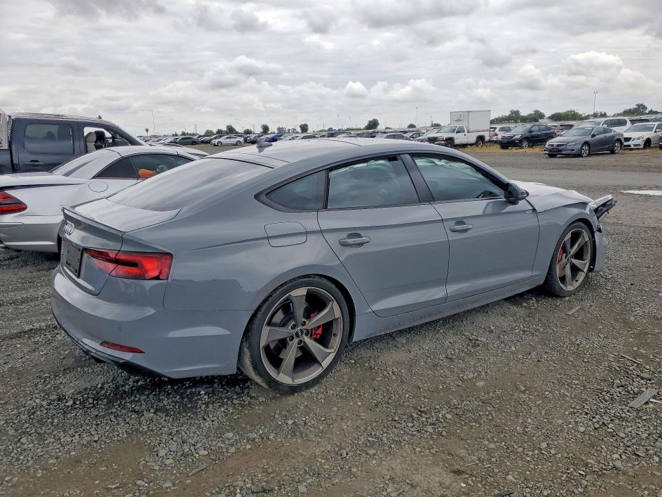 2019 Audi S5 VIN WAUB4CF54KA051982 COPART salvage auction — FRONT END, CA - SALVAGE CERTIFICATE, sold $4,150 on 2026-07-09 (photo 3)
