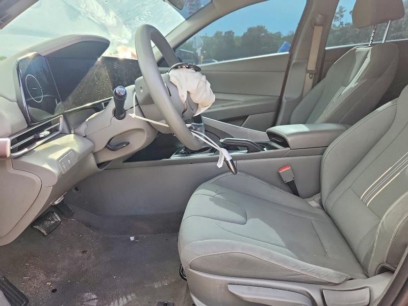 2024 Hyundai Elantra VIN KMHLM4DG1RU668665 COPART salvage auction — FRONT END, Fl - Certificate Of Destruction, sold $2,950 on 2026-07-07 (photo 7)