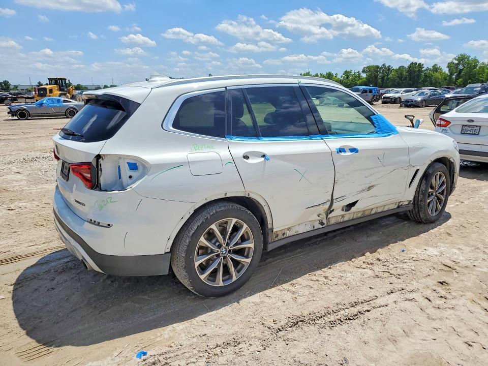 2019 BMW X3 VIN 5UXTR9C52KLP89721 COPART salvage auction — SIDE, Tx - Salvage Vehicle Title, sold $800 on 2026-07-24 (photo 3)