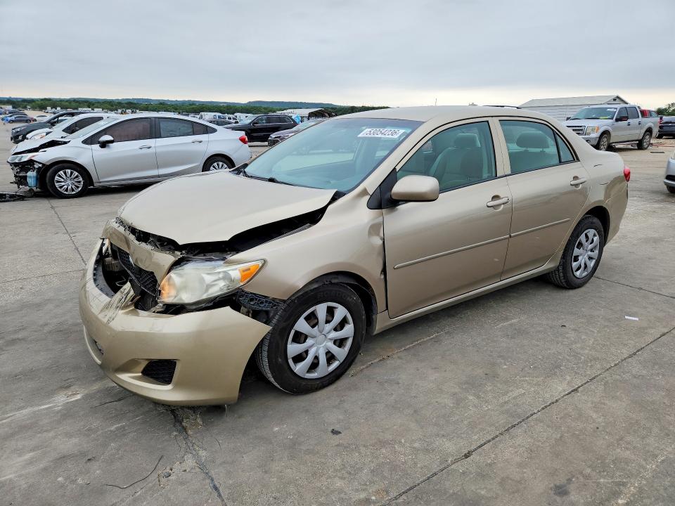 2010 Toyota Corolla VIN 1NXBU4EE0AZ191269 COPART salvage auction — FRONT END, Tx - Certificate Of Title, sold $250 on 2026-07-09 (photo 1)