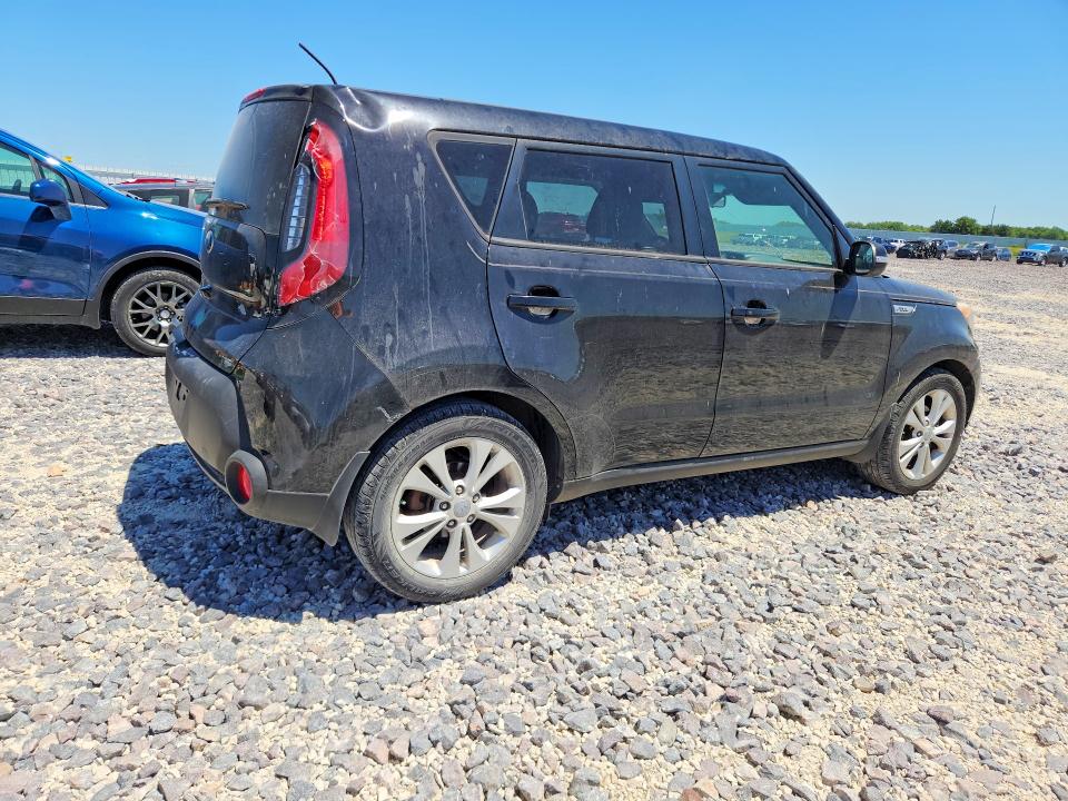 2014 Kia Soul VIN KNDJP3A57E7743216 COPART salvage auction — HAIL, Mo - Salvage Certificate Of Title, sold $1,000 on 2026-07-06 (photo 3)