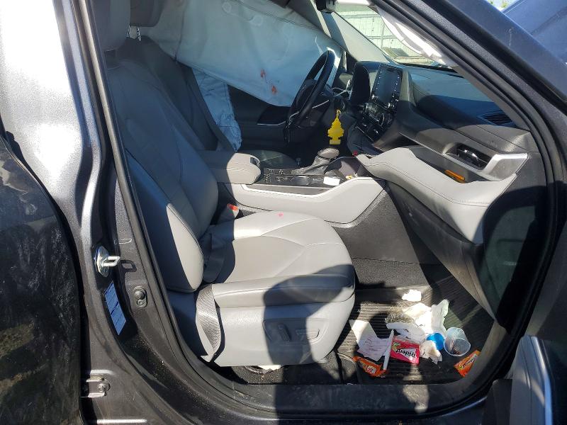2020 Toyota Highlander VIN 5TDGZRBH9LS522946 COPART salvage auction — SIDE, Ny - Mv-907A Salvage Certificate, sold $12,800 on 2026-07-02 (photo 7)