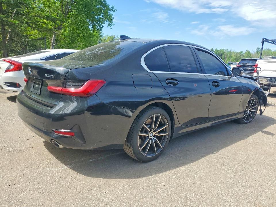 2020 BMW 3 series VIN WBA5R7C08LFH43328 COPART salvage auction — FRONT END, On - Permit No Brand - Unfit, sold $10,200 on 2026-08-18 (photo 3)