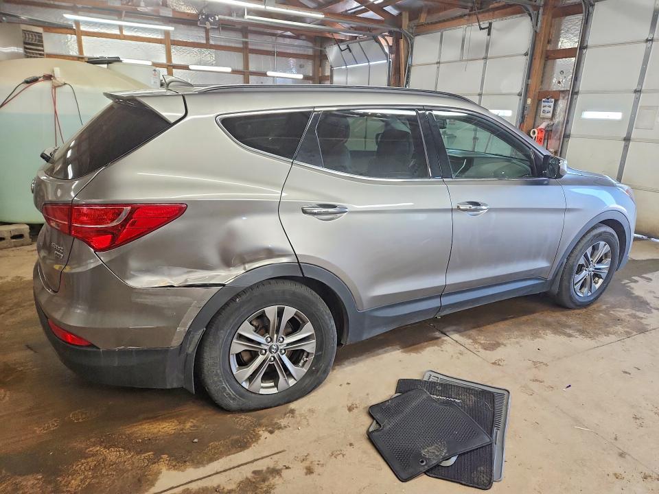 2014 Hyundai Santa fe VIN 5XYZUDLB0EG204685 COPART salvage auction — REAR END, Il - Salvage Certificate, sold $2,600 on 2026-07-27 (photo 3)