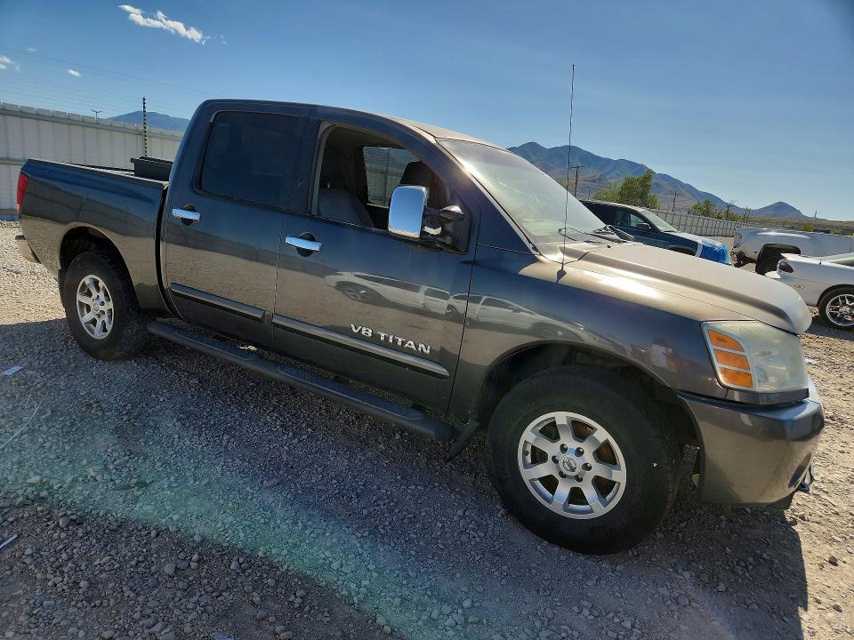 2005 Nissan TITAN VIN 1N6AA07B05N547527 COPART salvage auction — FRONT END, Ut - Certificate Of Title, sold $150 on 2026-07-02 (photo 4)