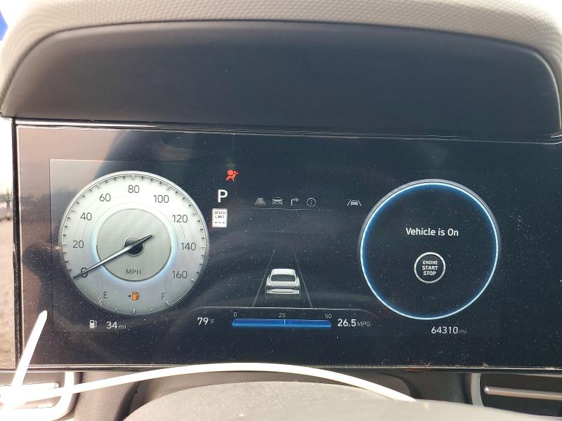 2024 Hyundai Elantra VIN KMHLS4DGXRU681971 COPART salvage auction — FRONT END, Tx - Salvage Vehicle Title, sold $4,400 on 2026-07-30 (photo 9)