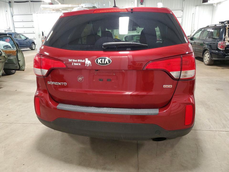 2014 Kia Sorento VIN 5XYKTCA62EG544683 COPART salvage auction — FRONT END, Mn - Cert Of Title-Prior Salvage, sold $1,300 on 2026-07-02 (photo 6)