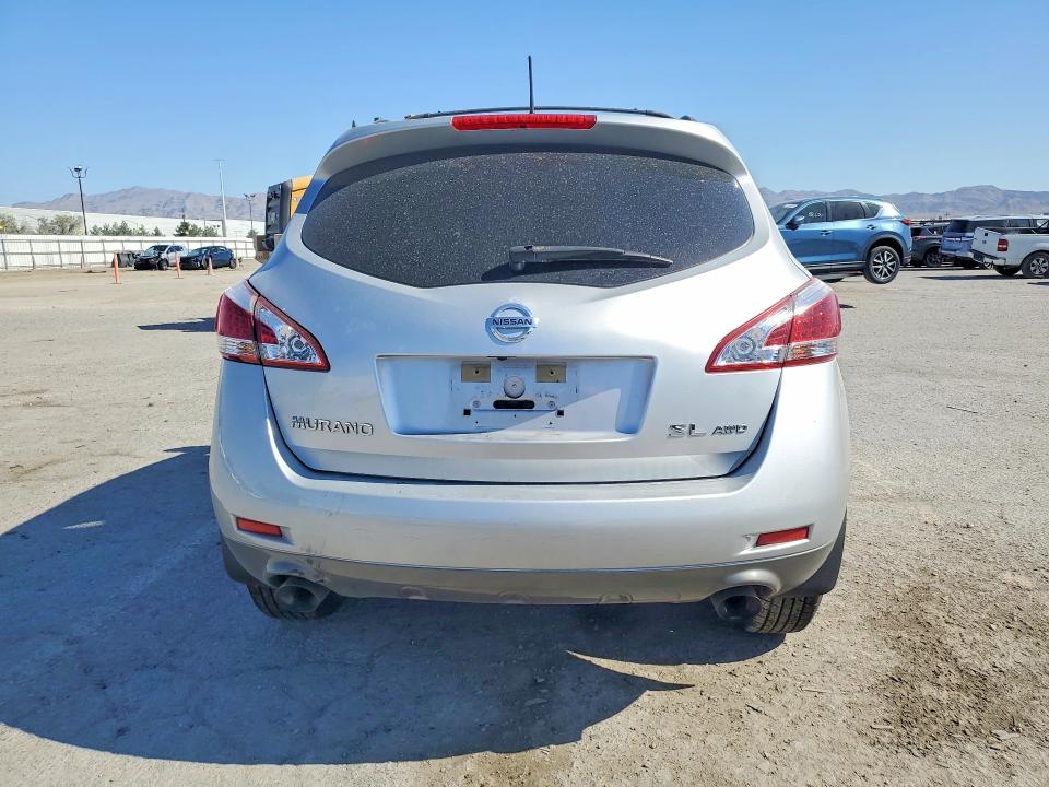 2014 Nissan Murano VIN JN8AZ1MW9EW503419 COPART salvage auction — FRONT END, NV - SALVAGE TITLE, sold $1,000 on 2026-07-16 (photo 6)