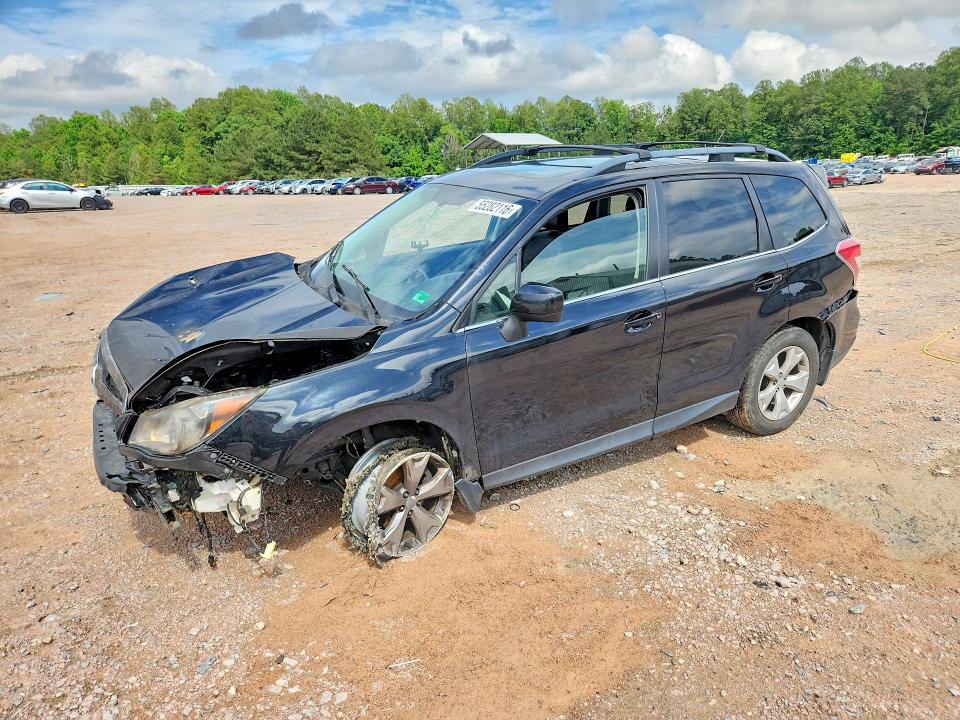 2015 Subaru Forester VIN JF2SJAHC8FH412849 COPART salvage auction — ALL OVER, Va - Cert Of Title - Salvage, sold $850 on 2026-07-13 (photo 1)