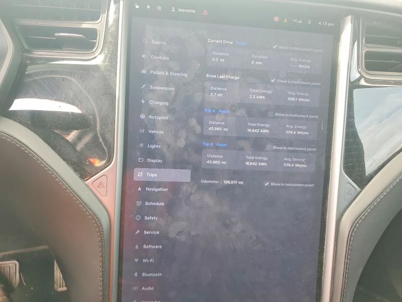 2018 Tesla Model x VIN 5YJXCDE2XJF136713 COPART salvage auction — FRONT END, Ar - Cert Of Title-Salvage, sold $7,900 on 2026-07-08 (photo 9)