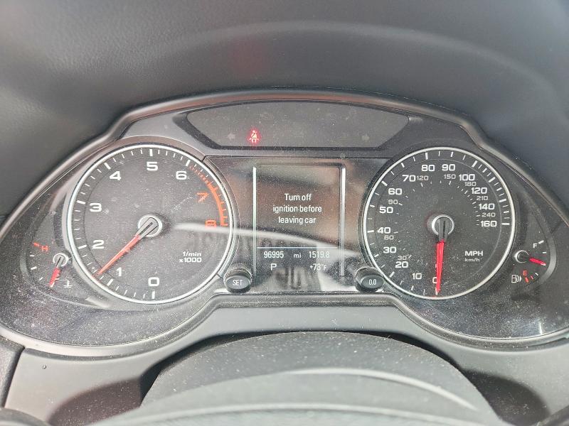 2015 Audi Q5 VIN WA1LFAFPXFA095380 COPART salvage auction — HAIL, Mo - Certificate Of Title, sold $5,700 on 2026-07-08 (photo 9)