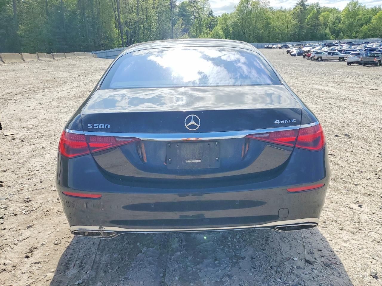 2022 Mercedes-Benz S-klasse VIN W1K6G6DB9NA091295 COPART salvage auction — Side, St - Salvage Title, sold $34,500 on 2026-07-08 (photo 6)