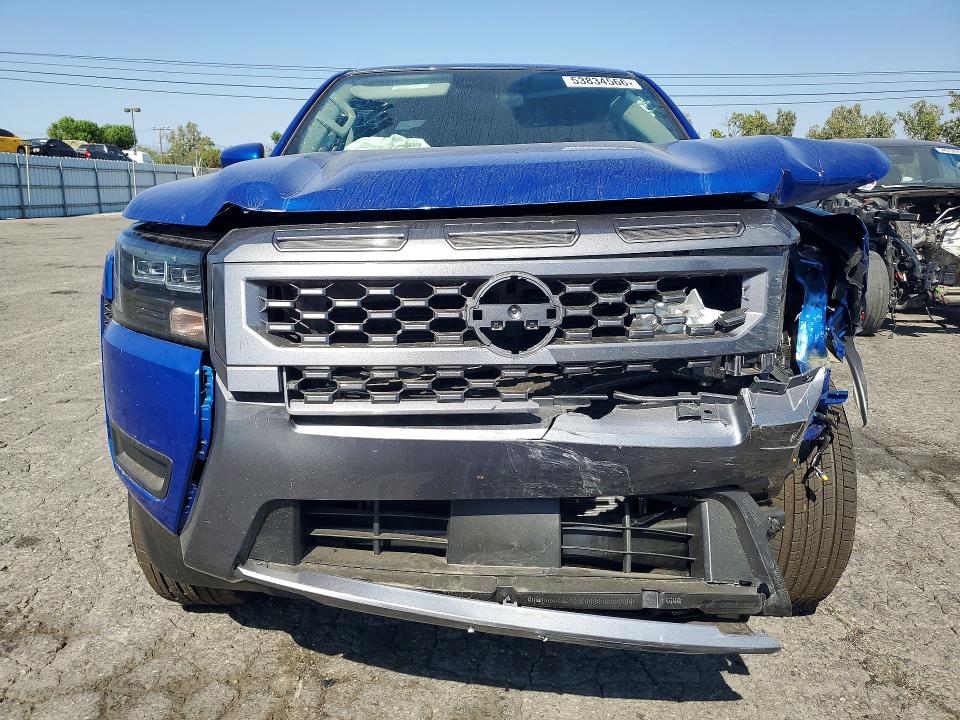2026 Nissan Navara (frontier) VIN 1N6ED1EJXTN607982 COPART salvage auction — FRONT END, Ca - Salvage Certificate, sold $8,400 on 2026-07-02 (photo 5)