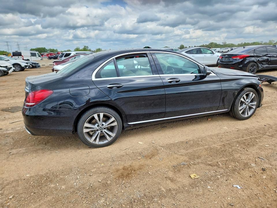 2021 Mercedes-benz C-klasse VIN W1KWF8EB2MR642762 COPART salvage auction — FRONT END, Il - Salvage Certificate, sold $9,200 on 2026-07-14 (photo 3)