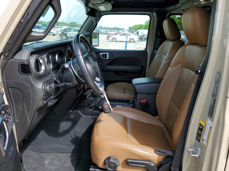 2022 Jeep Wrangler unlimited VIN 1C4JJXP61NW277006 COPART salvage auction — NORMAL WEAR, MO - CERTIFICATE OF TITLE, sold $21,000 on 2026-07-16 (photo 7)