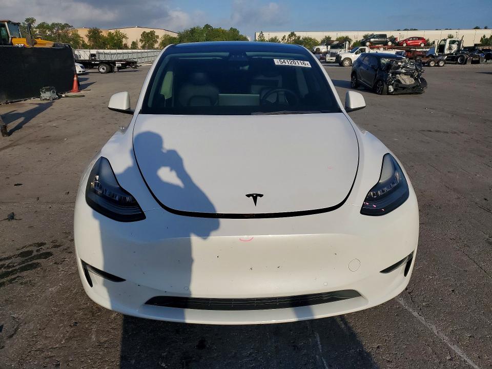 2021 Tesla Model y VIN 5YJYGDED6MF122631 COPART salvage auction — REAR END, Fl - Cert Of Title Slvg Rebuildable, sold $8,200 on 2026-09-10 (photo 5)