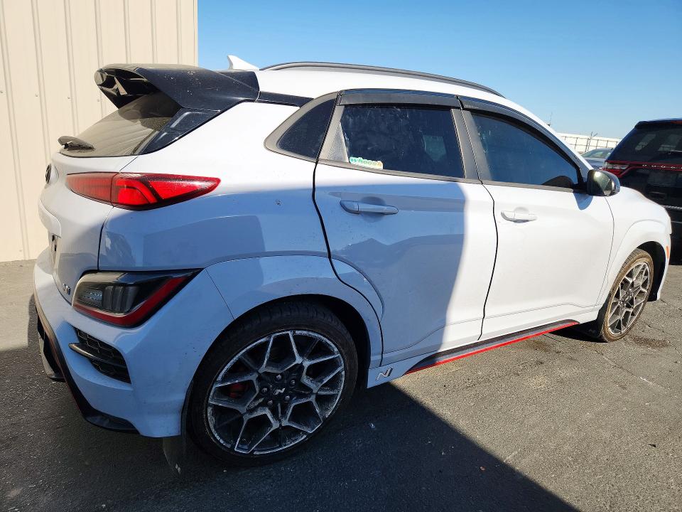 2022 Hyundai VIN KM8KH3AC0NU004895 COPART salvage auction — UNDERCARRIAGE, Ca - Salvage Certificate, sold $6,500 on 2026-07-13 (photo 3)
