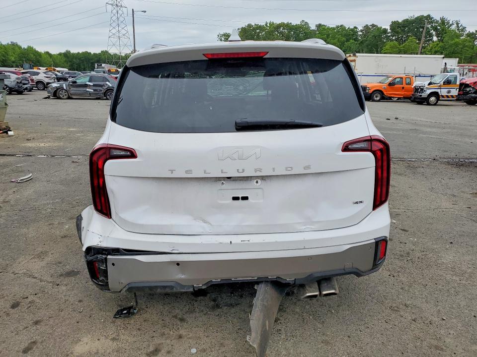 2025 Kia Telluride VIN 5XYP6DGC4SG689509 COPART salvage auction — ALL OVER, Fl - Certificate Of Destruction, sold $325 on 2026-07-27 (photo 6)