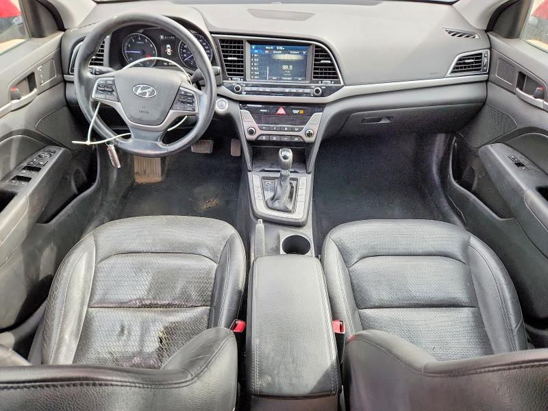 2017 Hyundai Elantra VIN KMHD84LF6HU104638 COPART salvage auction — SIDE, Ab - Bos - Salvage, sold $3,400 on 2026-07-02 (photo 8)